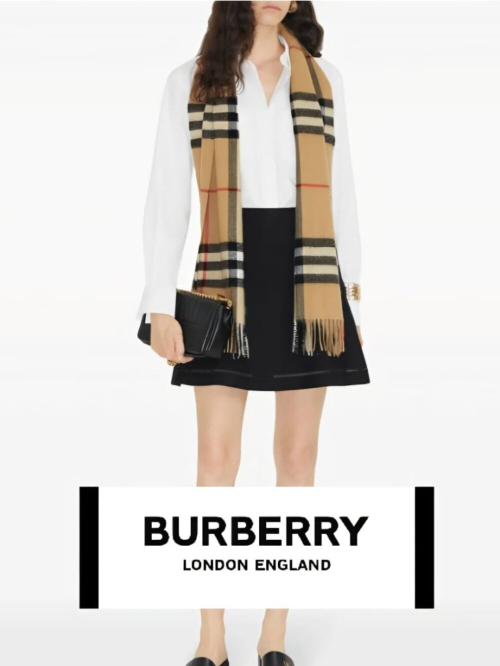 BURBERRY CLASSIC CHECK SCARF!